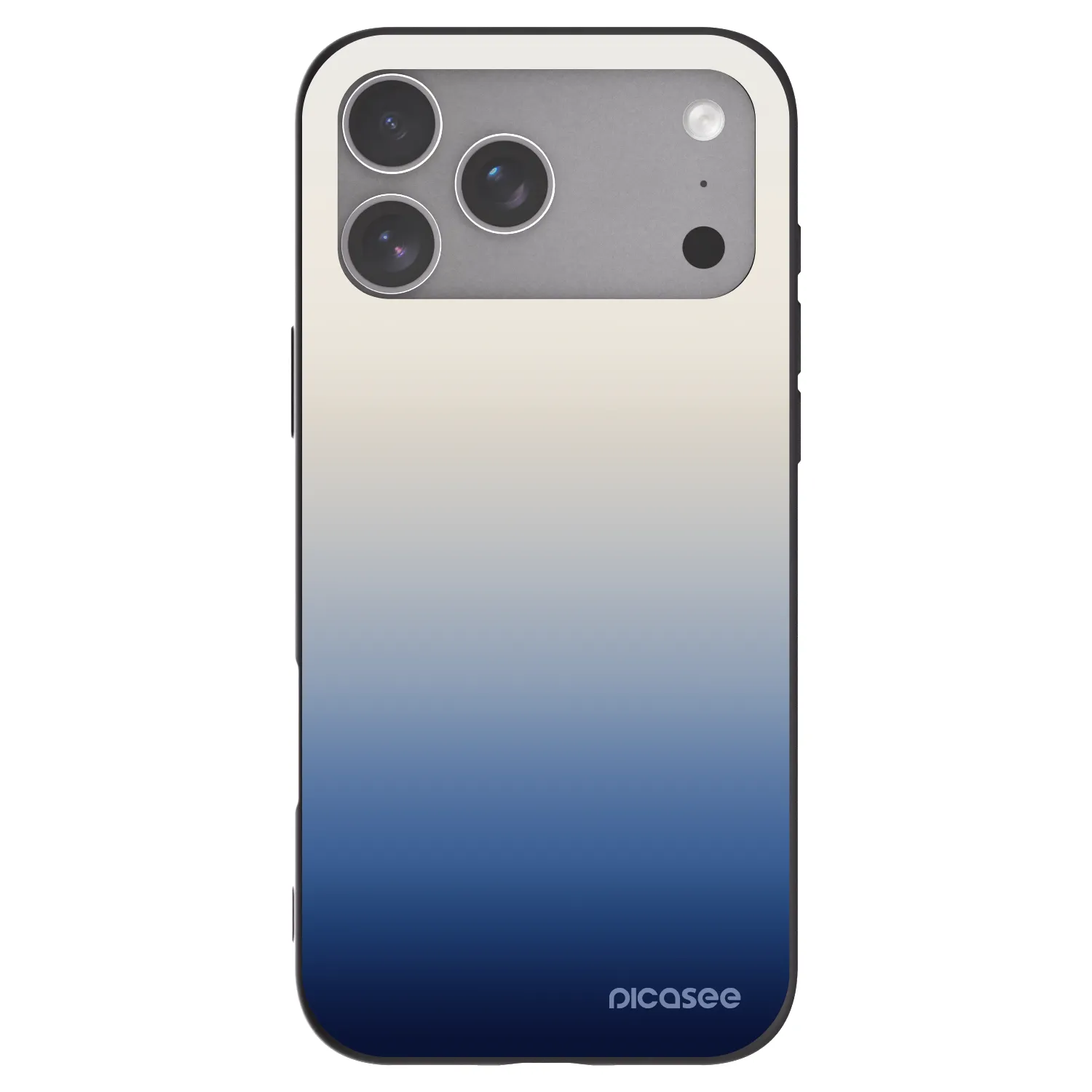 Picasee Μαύρη θήκη σιλικόνης για Apple iPhone 18 Pro Max - Gravity Fade