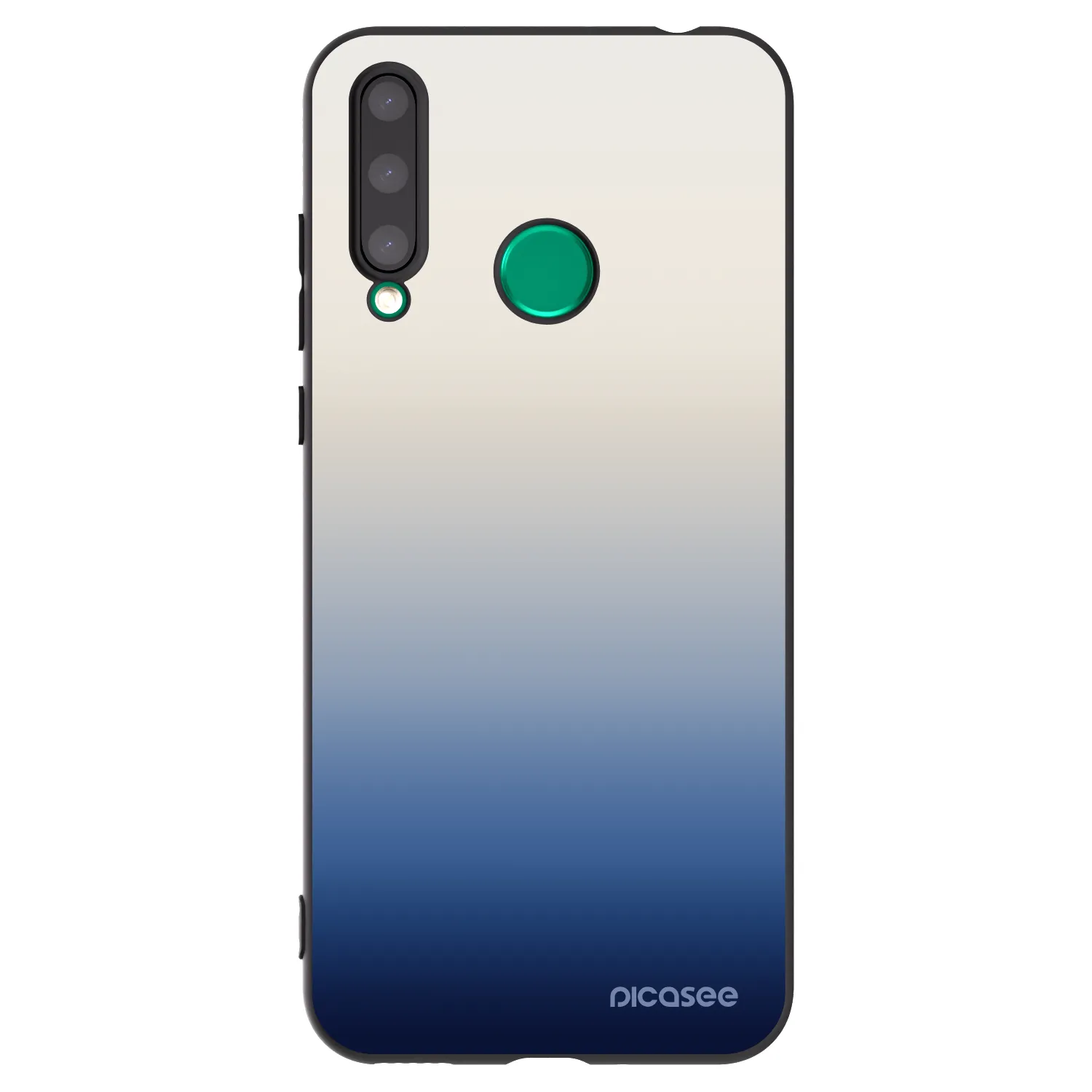 Picasee Μαύρη θήκη σιλικόνης για Honor 20 Lite - Gravity Fade