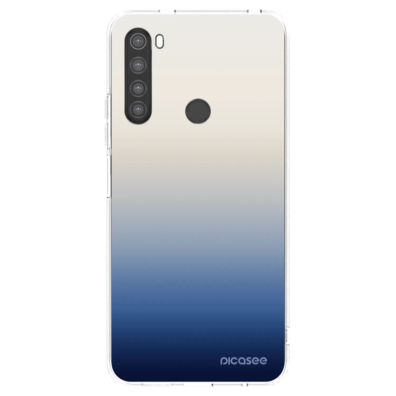 Picasee διαφανής θήκη σιλικόνης Xiaomi Redmi Note 8 - Gravity Fade
