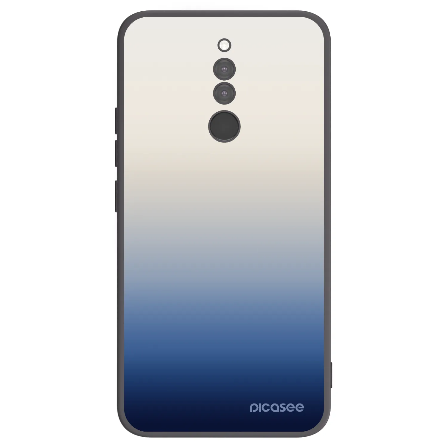 Picasee Μαύρη θήκη σιλικόνης για Xiaomi Redmi 8 - Gravity Fade