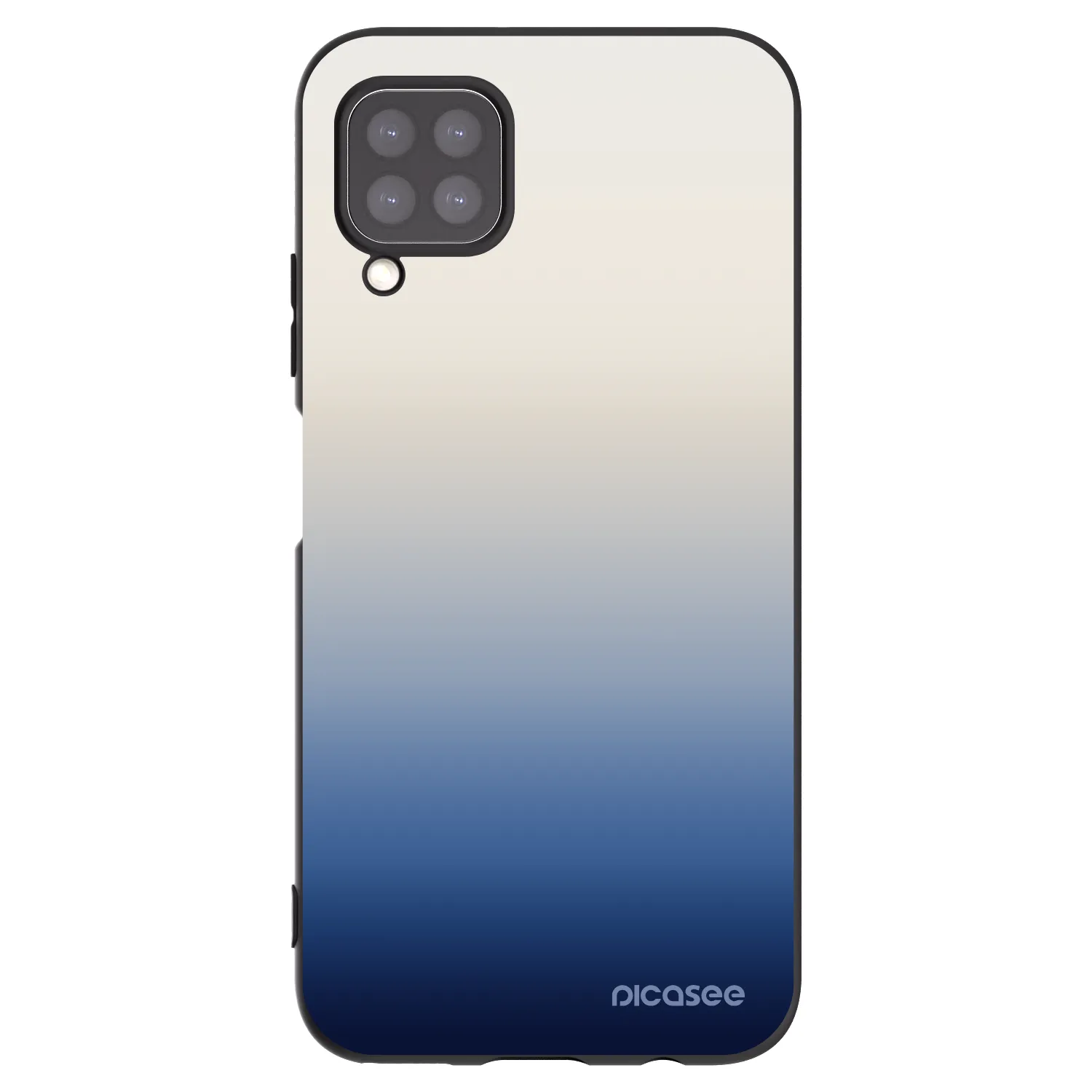 Picasee Μαύρη θήκη σιλικόνης για Huawei P40 Lite - Gravity Fade