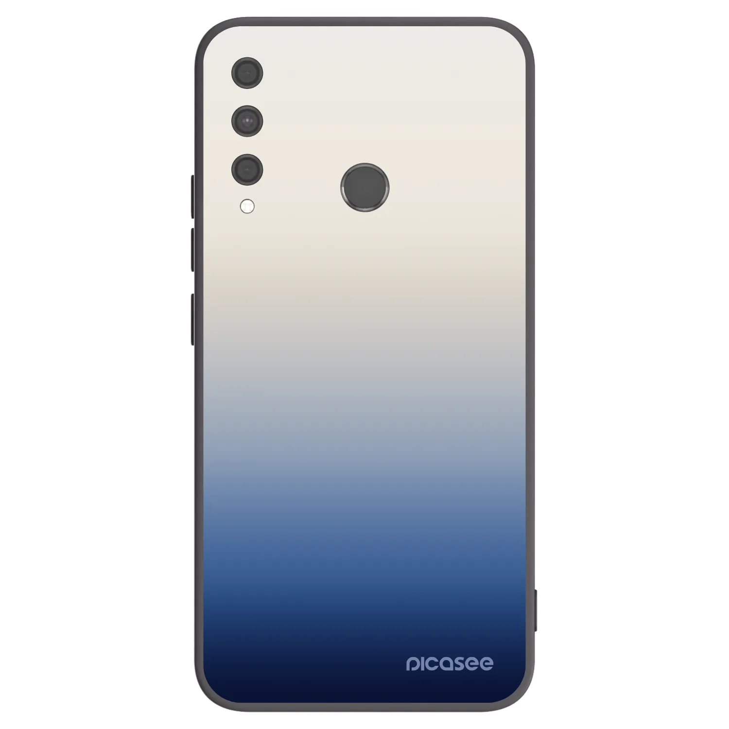 Picasee Μαύρη θήκη σιλικόνης για Huawei P40 Lite E - Gravity Fade