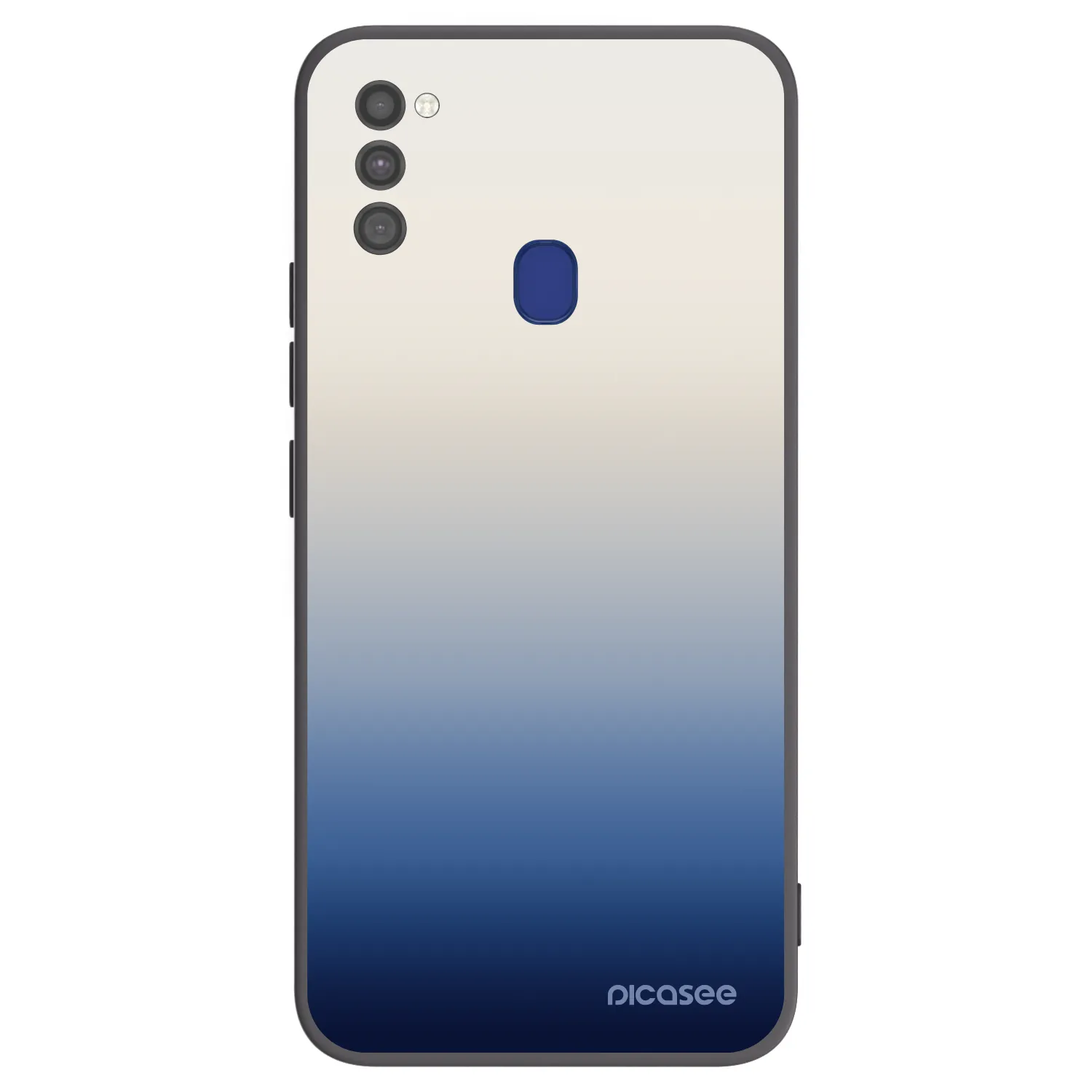 Picasee Μαύρη θήκη σιλικόνης για Samsung Galaxy M21 M215F - Gravity Fade