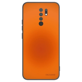 Picasee Μαύρη θήκη σιλικόνης για Xiaomi Redmi 9 - Heat Core