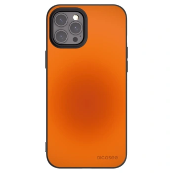 Picasee Μαύρη θήκη σιλικόνης για Apple iPhone 12 Pro Max - Heat Core