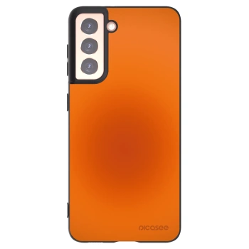 Picasee Μαύρη θήκη σιλικόνης για Samsung Galaxy S21 5G G991B - Heat Core