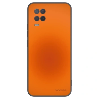 Picasee Μαύρη θήκη σιλικόνης για Realme 8 5G - Heat Core
