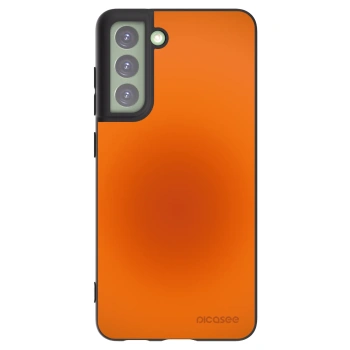 Picasee Μαύρη θήκη σιλικόνης για Samsung Galaxy S21 FE 5G - Heat Core