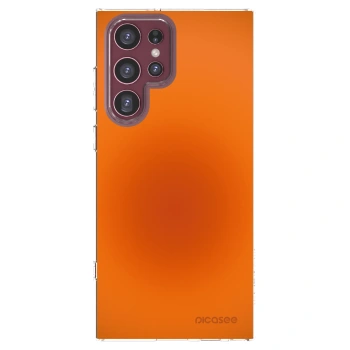 Picasee διαφανής θήκη σιλικόνης Samsung Galaxy S22 Ultra 5G - Heat Core