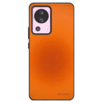 Picasee Μαύρη θήκη σιλικόνης για Xiaomi 13 Lite - Heat Core