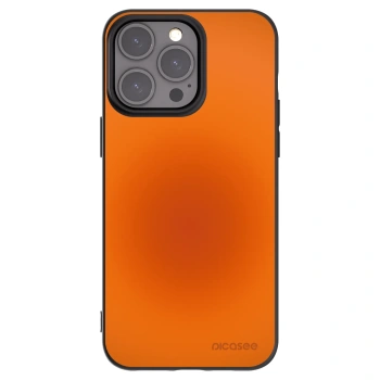 Picasee Μαύρη θήκη σιλικόνης για Apple iPhone 15 Pro Max - Heat Core