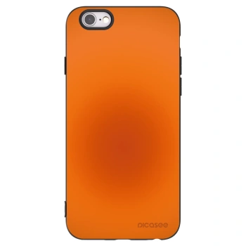 Picasee Μαύρη θήκη σιλικόνης για Apple iPhone 6/6S - Heat Core