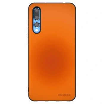 Picasee Μαύρη θήκη σιλικόνης για Huawei P20 Pro - Heat Core