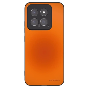 Picasee Μαύρη θήκη σιλικόνης για Xiaomi 14 - Heat Core