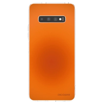 Picasee διαφανής θήκη σιλικόνης Samsung Galaxy S10 Plus G975 - Heat Core