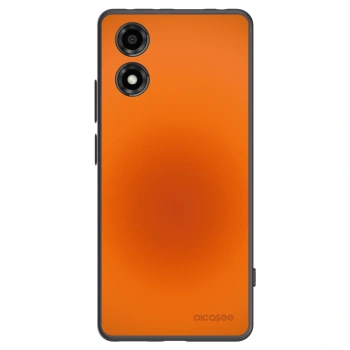 Picasee Μαύρη θήκη σιλικόνης για Motorola Moto E14 - Heat Core