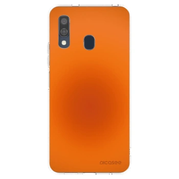 Picasee διαφανής θήκη σιλικόνης Samsung Galaxy A40 A405F - Heat Core