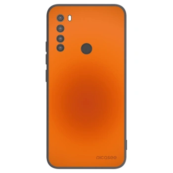 Picasee Μαύρη θήκη σιλικόνης για Xiaomi Redmi Note 8 - Heat Core