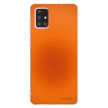 Picasee διαφανής θήκη σιλικόνης Samsung Galaxy A71 A715F - Heat Core