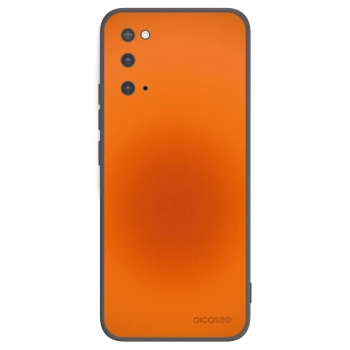 Picasee Μαύρη θήκη σιλικόνης για Samsung Galaxy S20 G980F - Heat Core