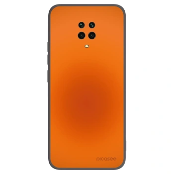Picasee Μαύρη θήκη σιλικόνης για Xiaomi Redmi Note 9 Pro - Heat Core