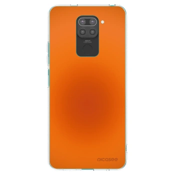 Picasee Μαύρη θήκη σιλικόνης για Xiaomi Redmi Note 9 - Heat Core