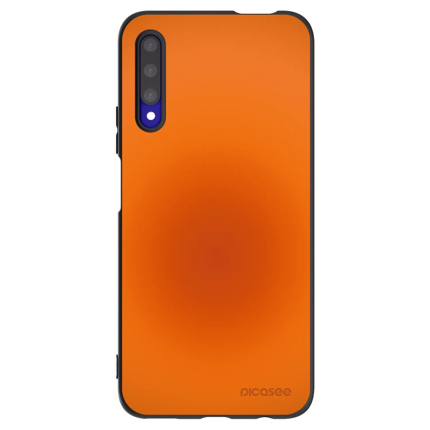 Picasee Μαύρη θήκη σιλικόνης για Honor 9X Pro - Heat Core