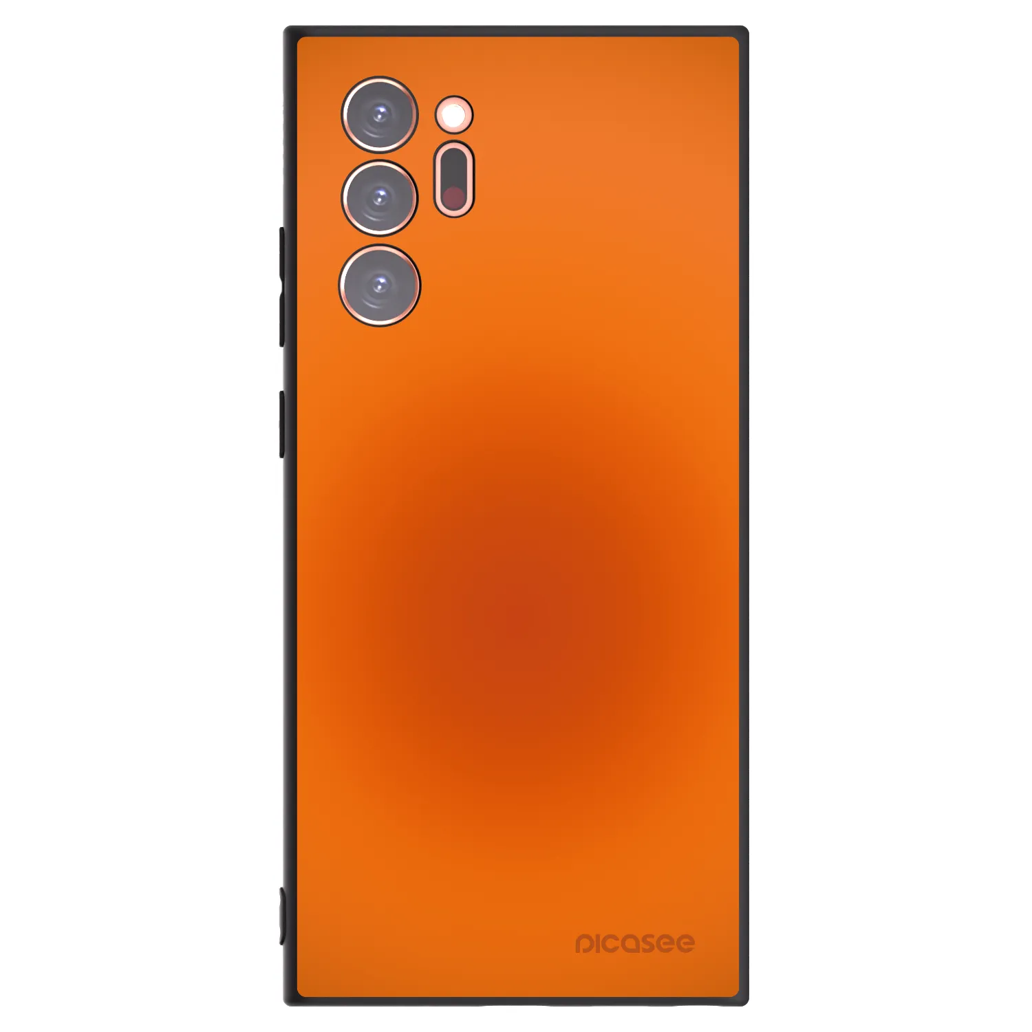 Picasee Μαύρη θήκη σιλικόνης για Samsung Galaxy Note 20 Ultra - Heat Core