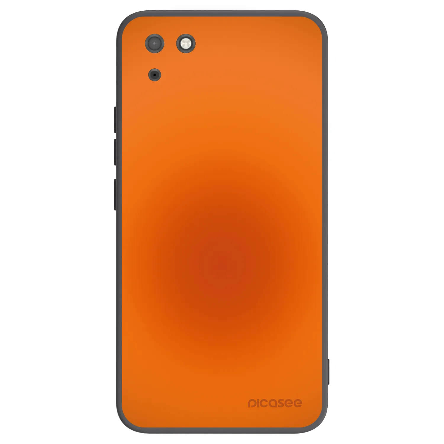 Picasee Μαύρη θήκη σιλικόνης για Huawei Y5P - Heat Core