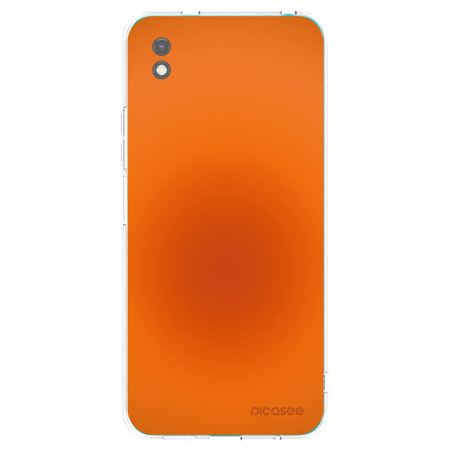 Picasee Μαύρη θήκη σιλικόνης για Xiaomi Redmi 9A - Heat Core