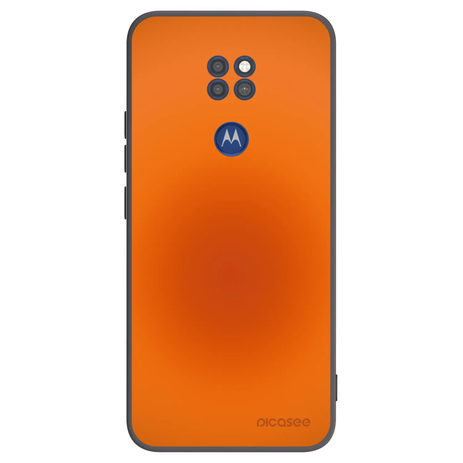 Picasee Μαύρη θήκη σιλικόνης για Motorola Moto G9 Play - Heat Core