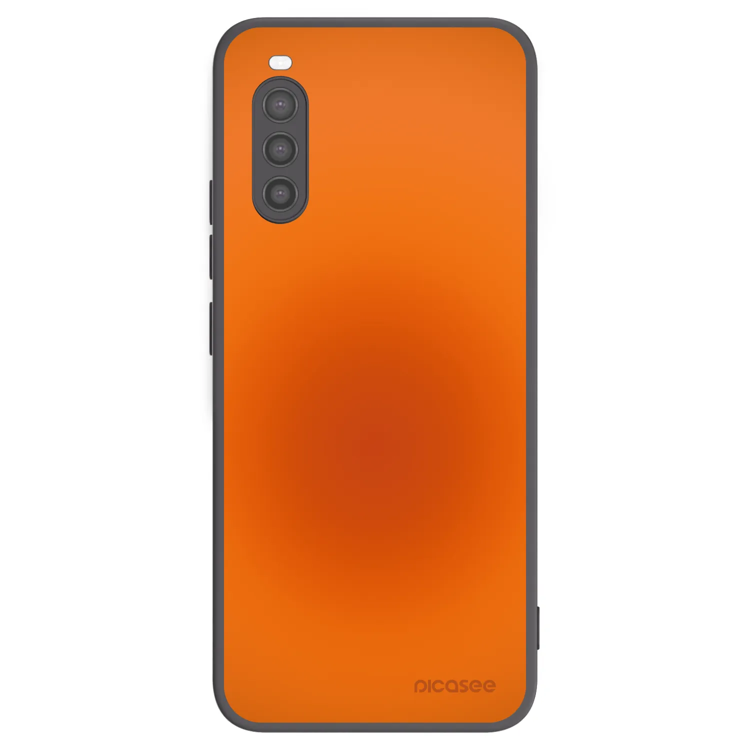 Picasee Μαύρη θήκη σιλικόνης για Sony Xperia 10 II - Heat Core