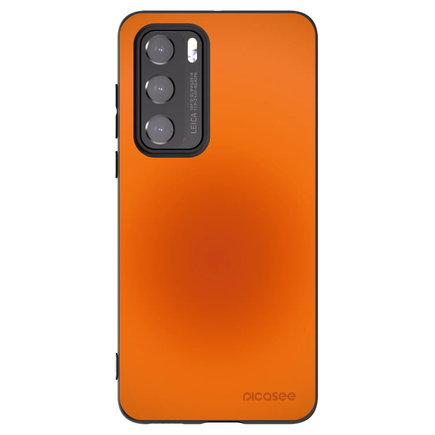 Picasee Μαύρη θήκη σιλικόνης για Huawei P40 - Heat Core
