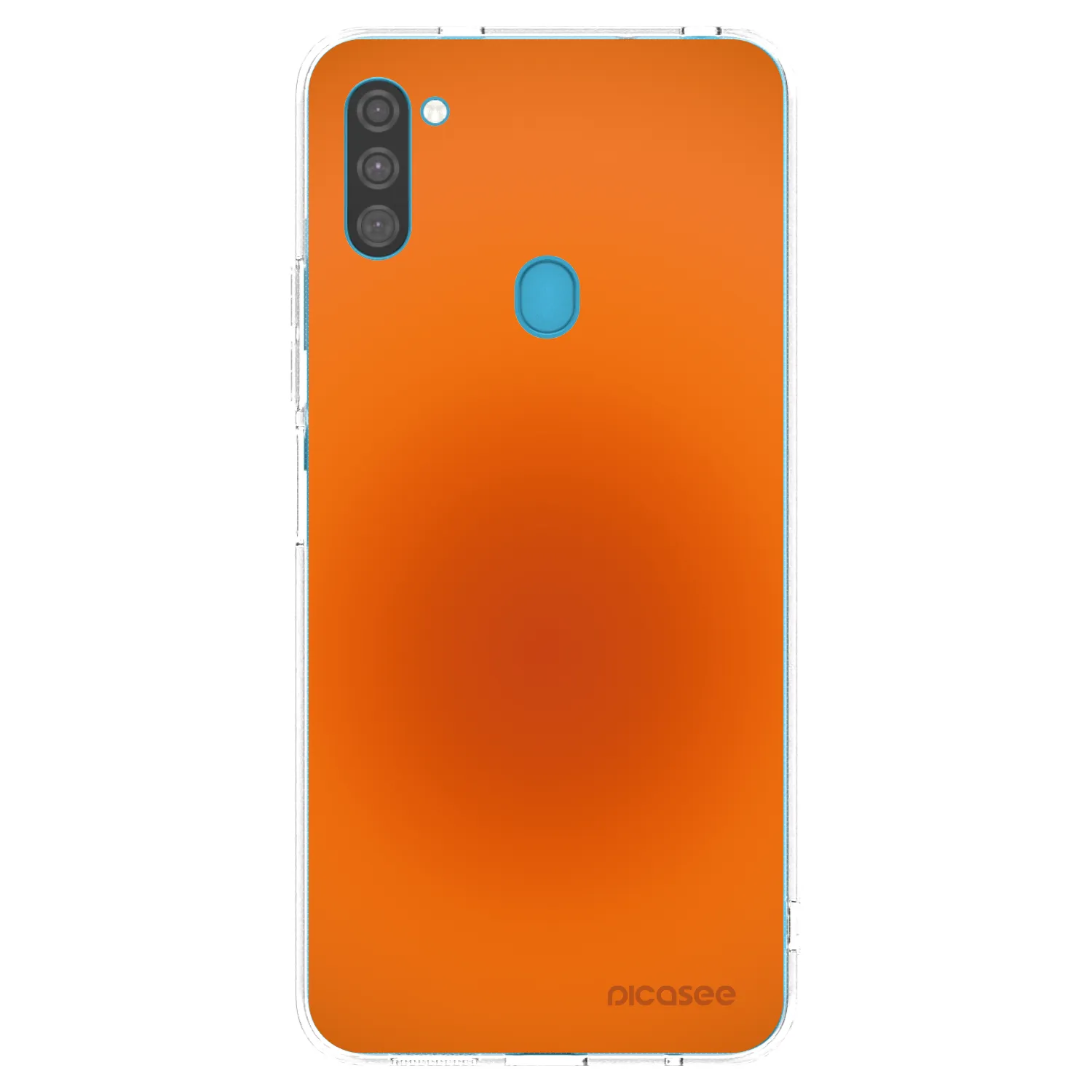 Picasee διαφανής θήκη σιλικόνης Samsung Galaxy M11 - Heat Core