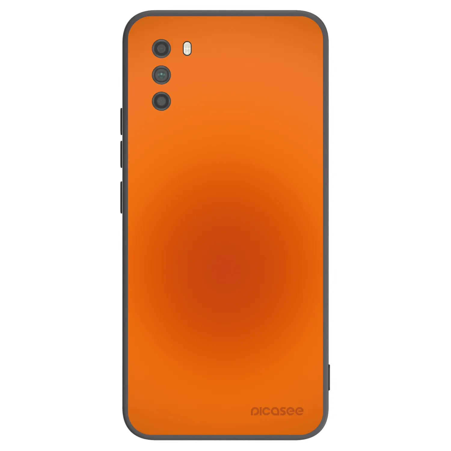 Picasee Μαύρη θήκη σιλικόνης για Xiaomi Poco M3 - Heat Core