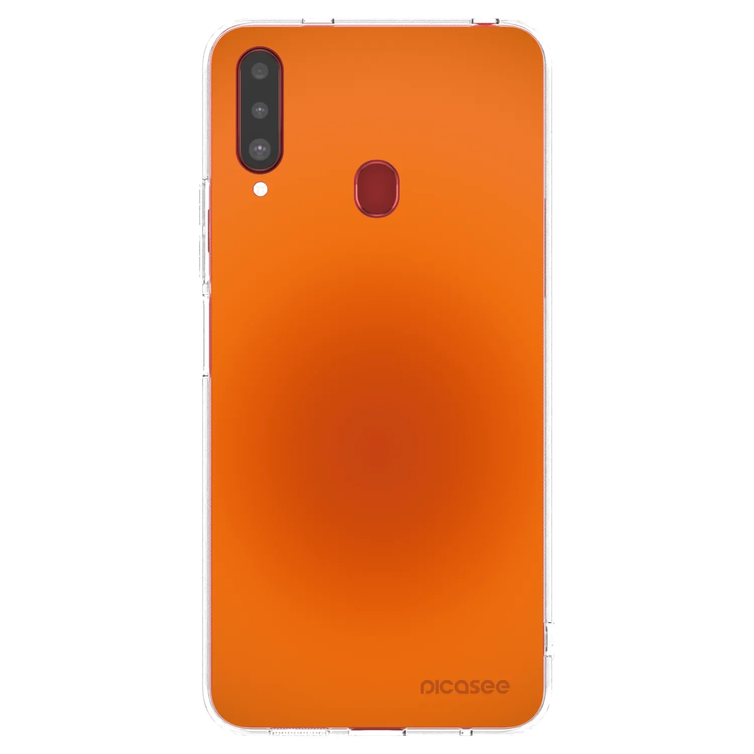 Picasee διαφανής θήκη σιλικόνης Samsung Galaxy A20s - Heat Core