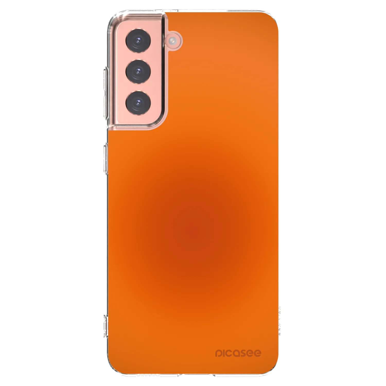 Picasee διαφανής θήκη σιλικόνης Samsung Galaxy S21 5G G991B - Heat Core