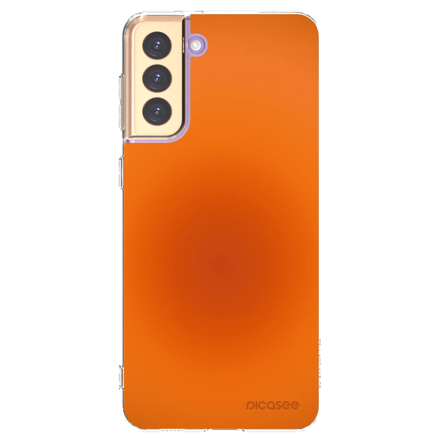 Picasee διαφανής θήκη σιλικόνης Samsung Galaxy S21+ 5G G996F - Heat Core