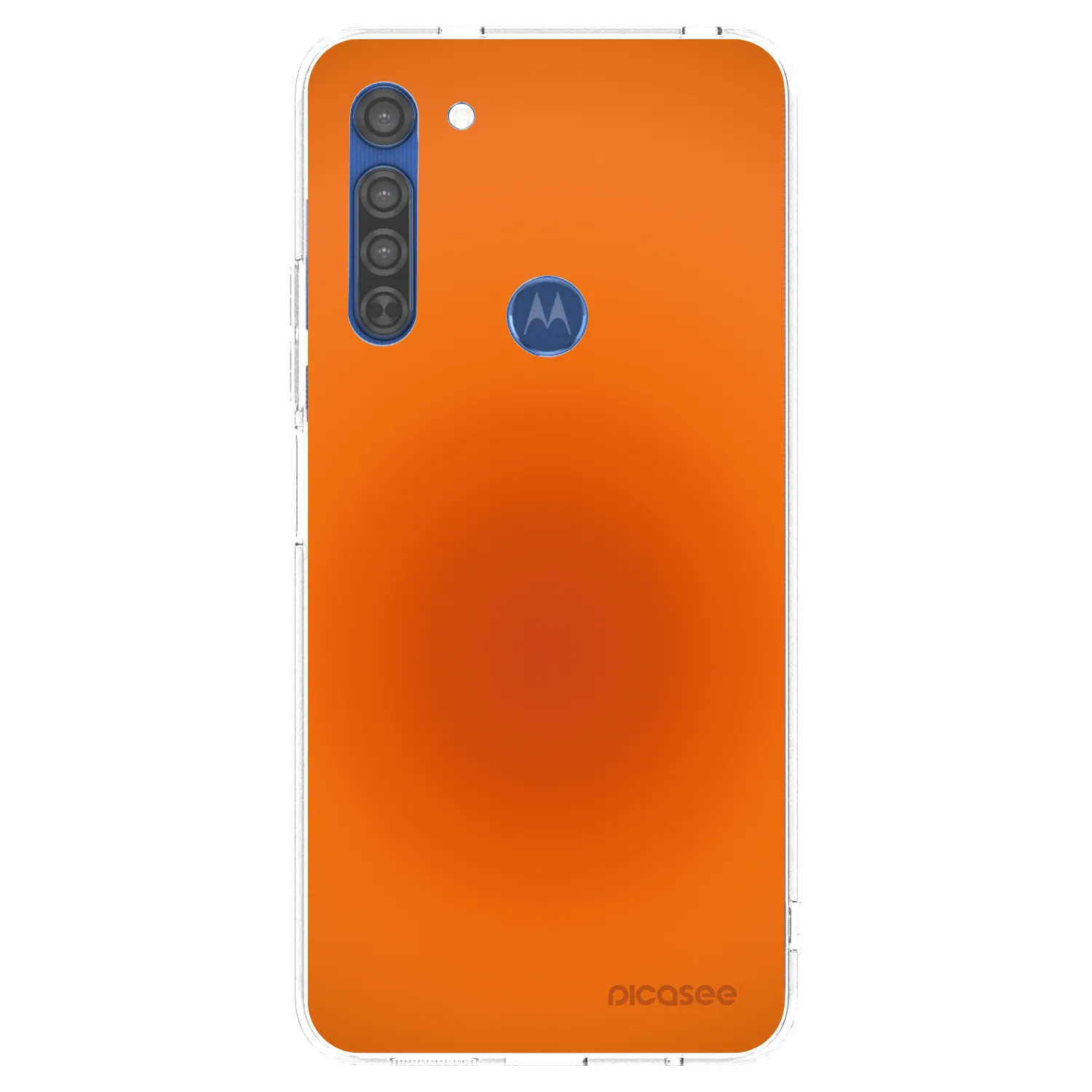 Picasee διαφανής θήκη σιλικόνης Motorola Moto G8 - Heat Core