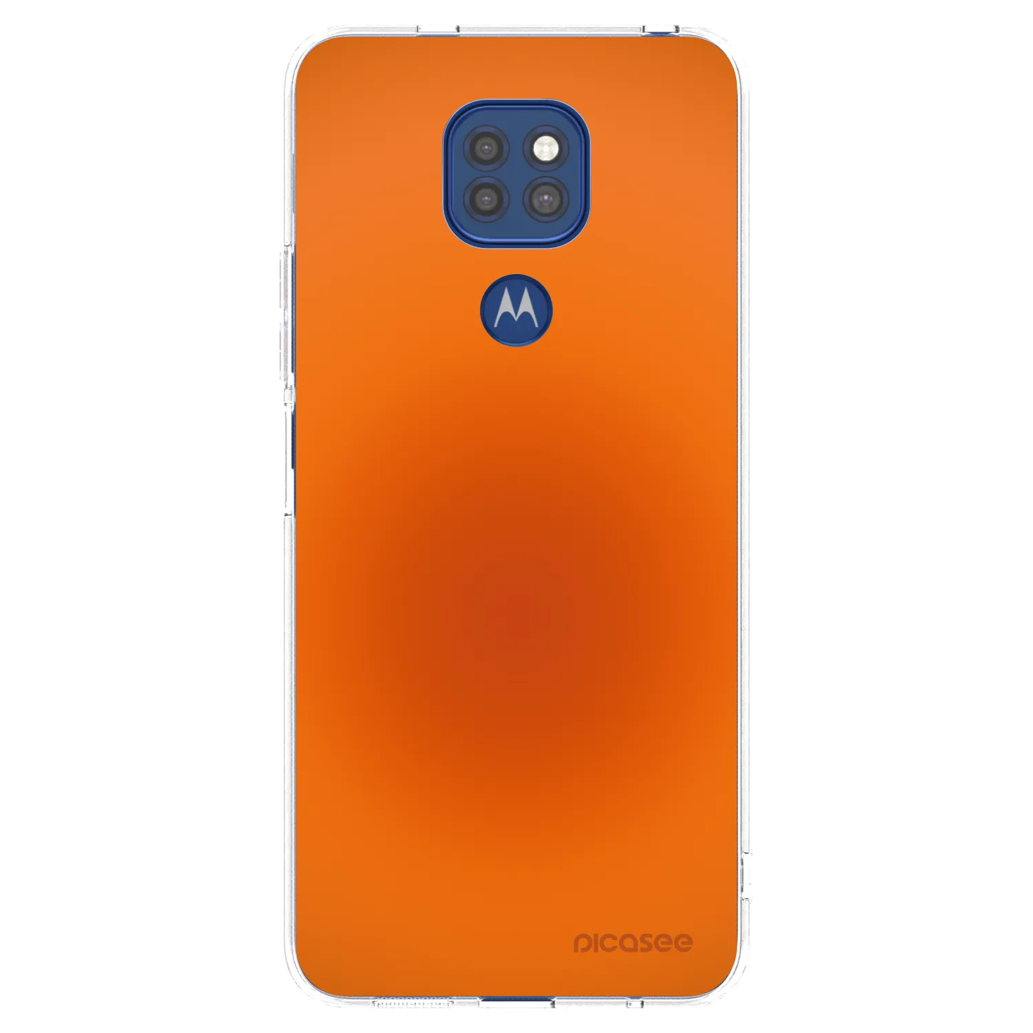 Picasee διαφανής θήκη σιλικόνης Motorola Moto G9 Play - Heat Core