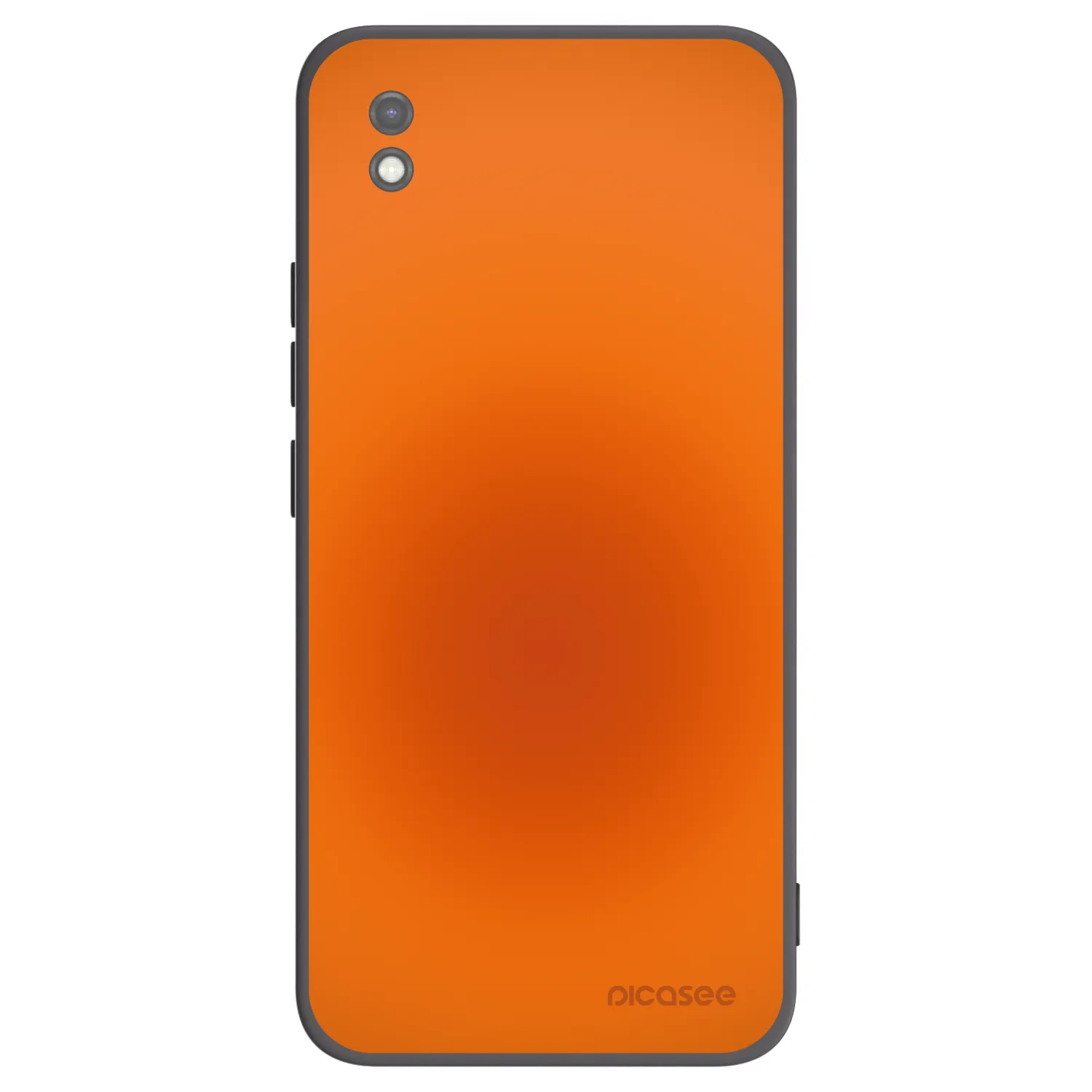 Picasee Μαύρη θήκη σιλικόνης για Xiaomi Redmi 9AT - Heat Core