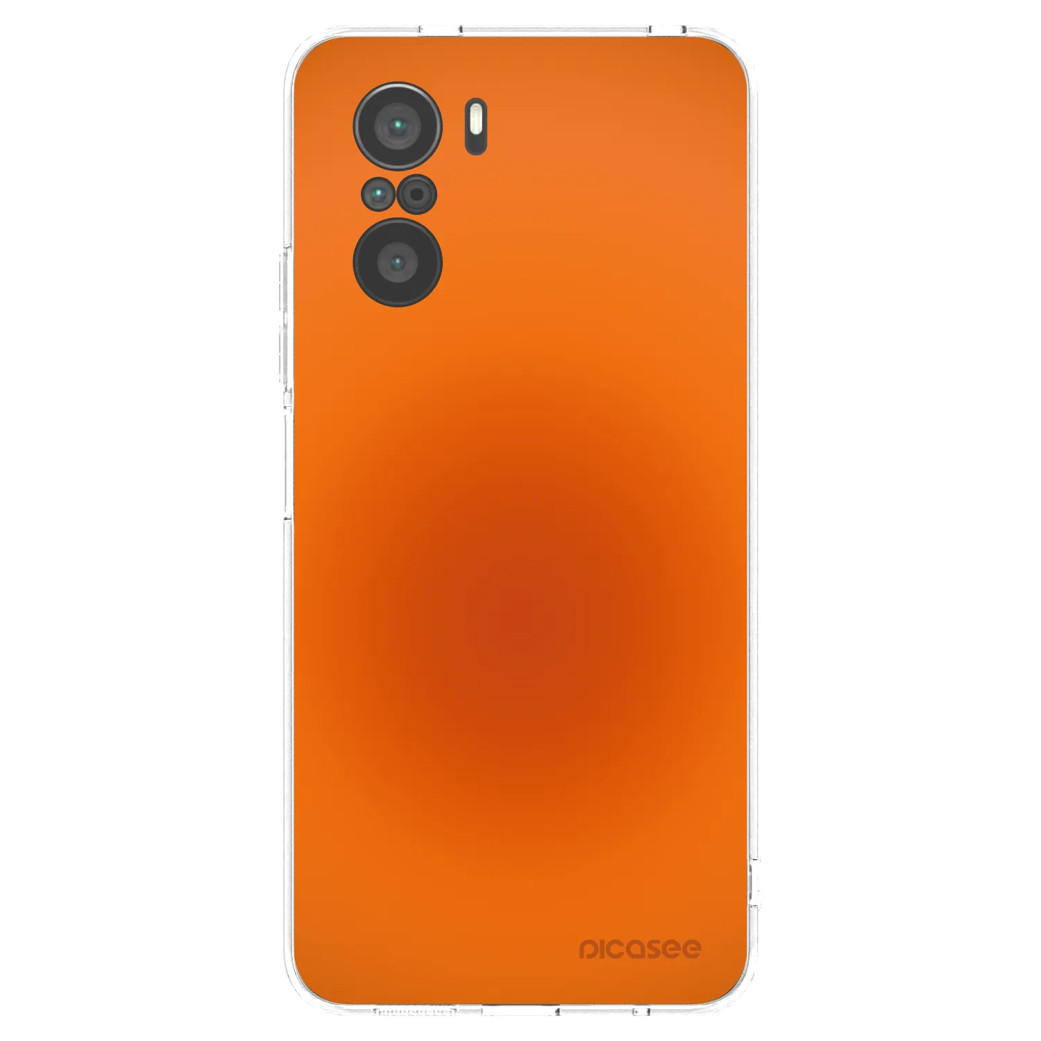 Picasee διαφανής θήκη σιλικόνης Xiaomi Poco F3 - Heat Core