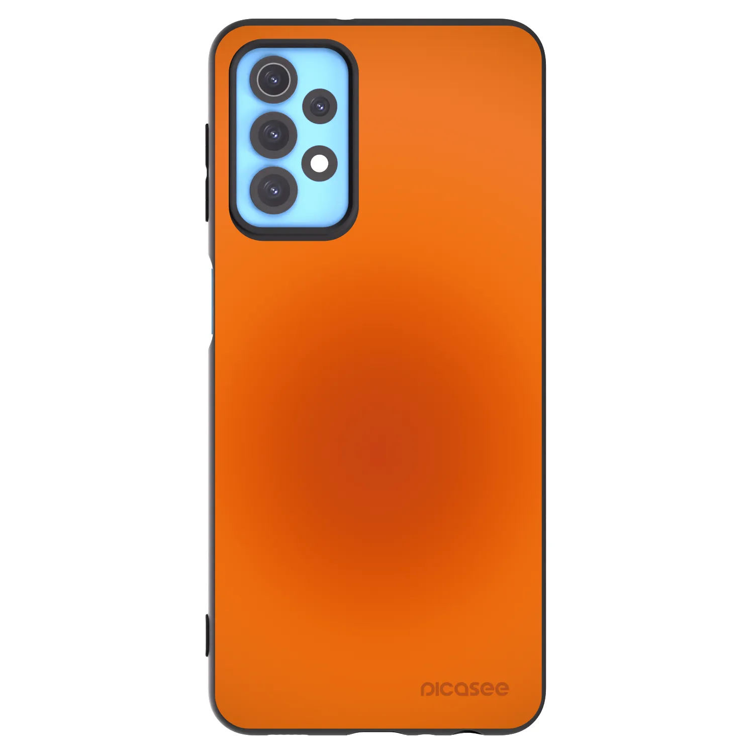 Picasee Μαύρη θήκη σιλικόνης για Samsung Galaxy A32 4G SM-A325F - Heat Core