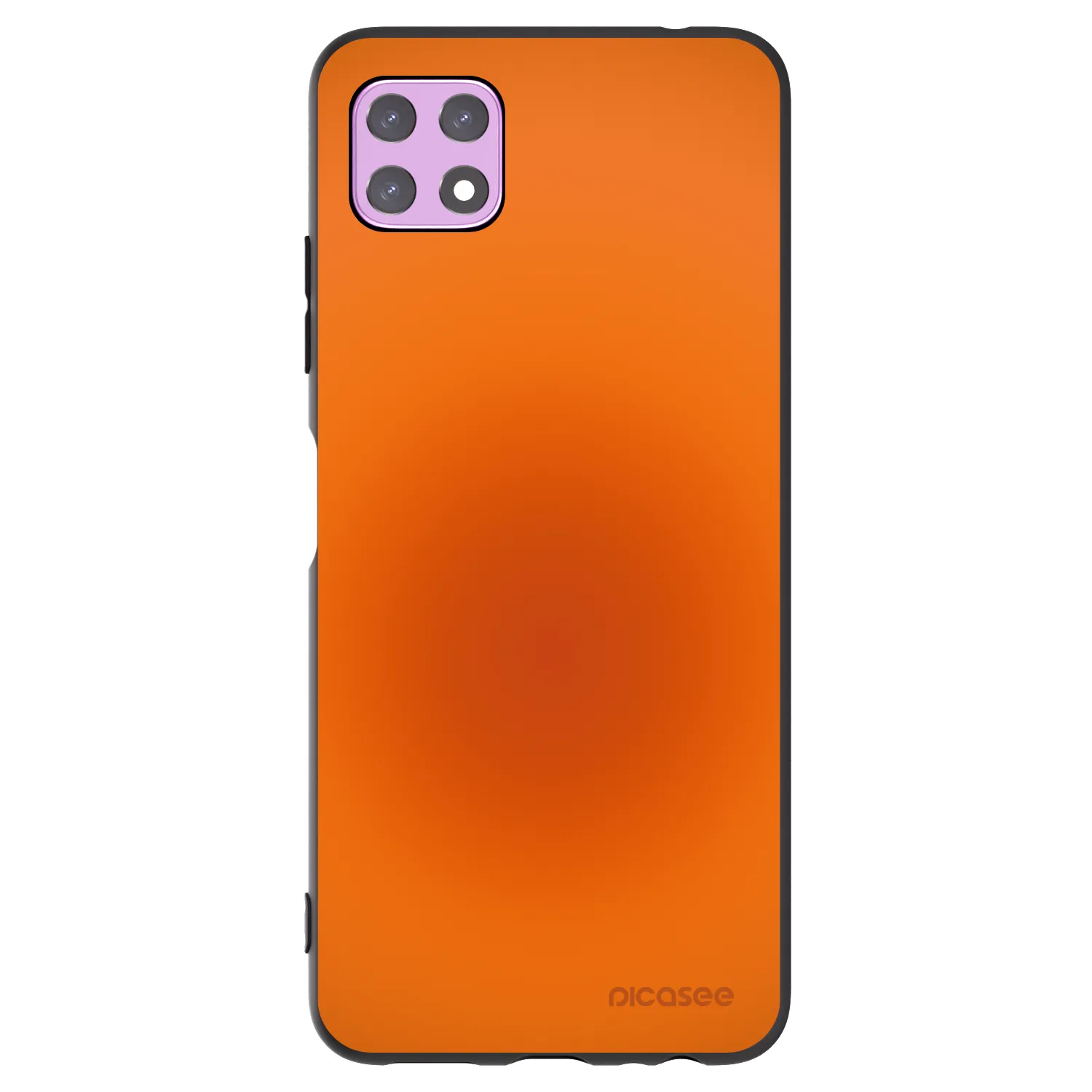 Picasee Μαύρη θήκη σιλικόνης για Samsung Galaxy A22 A226B 5G - Heat Core