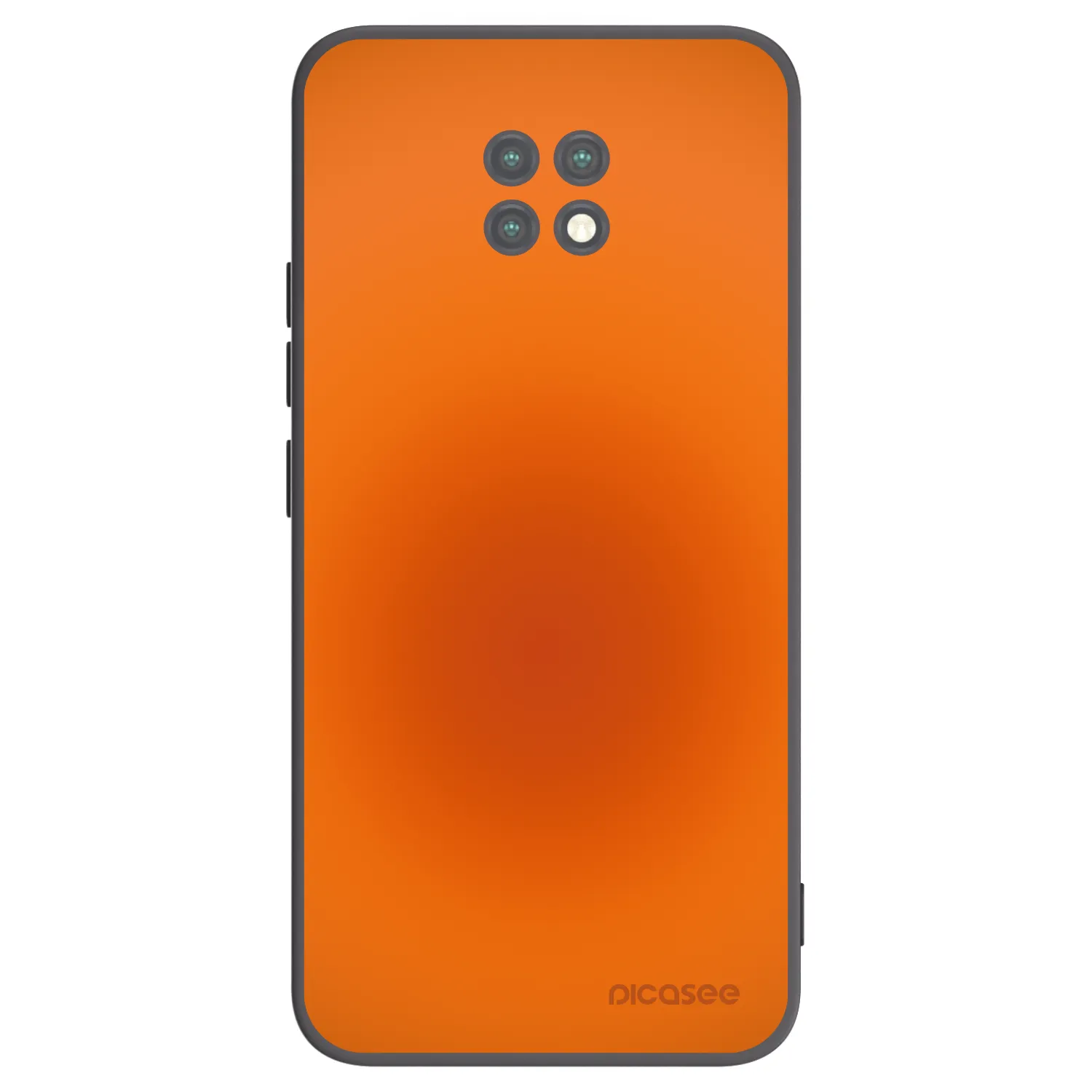 Picasee Μαύρη θήκη σιλικόνης για Xiaomi Redmi Note 9T - Heat Core