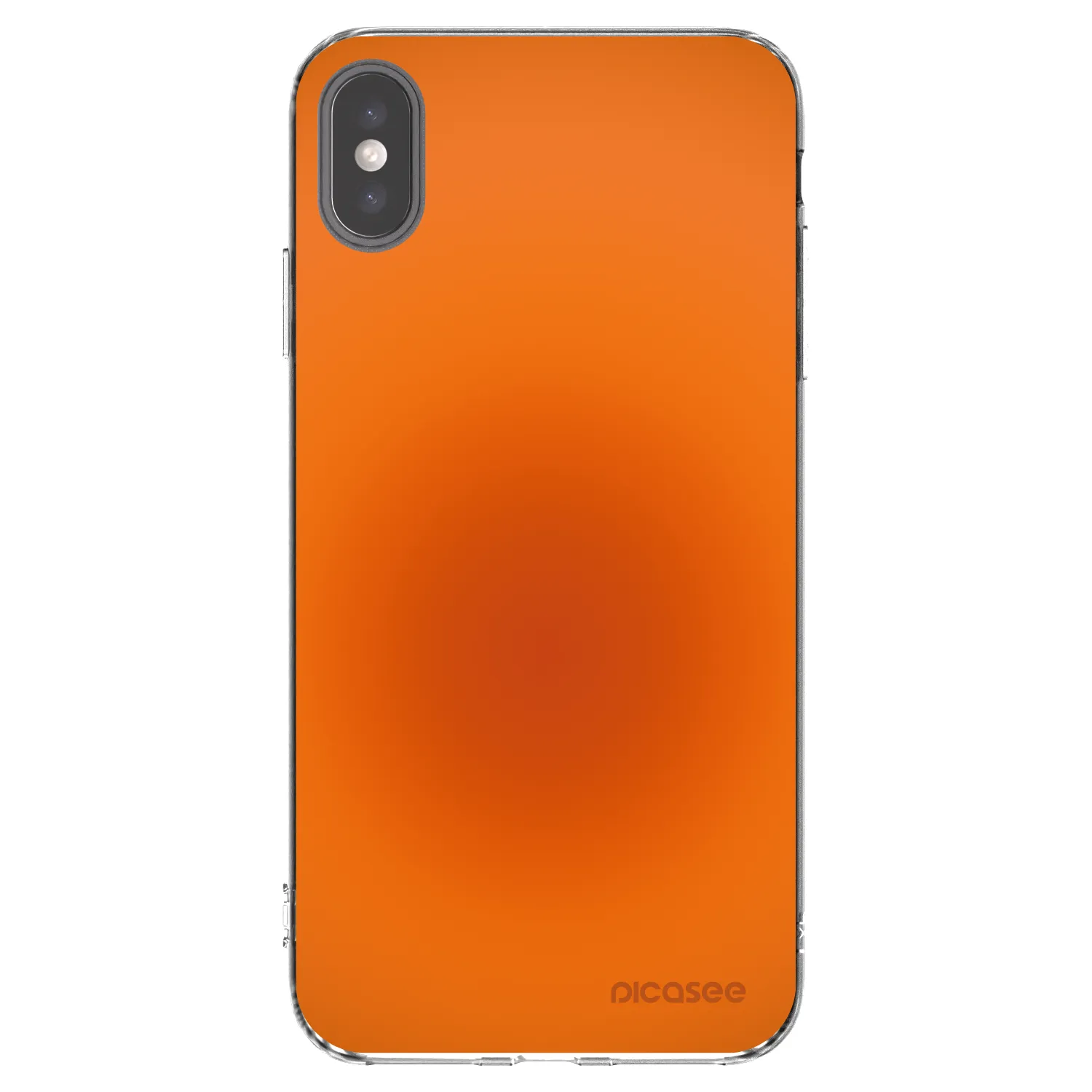 Picasee διαφανής θήκη σιλικόνης Apple iPhone XS Max - Heat Core