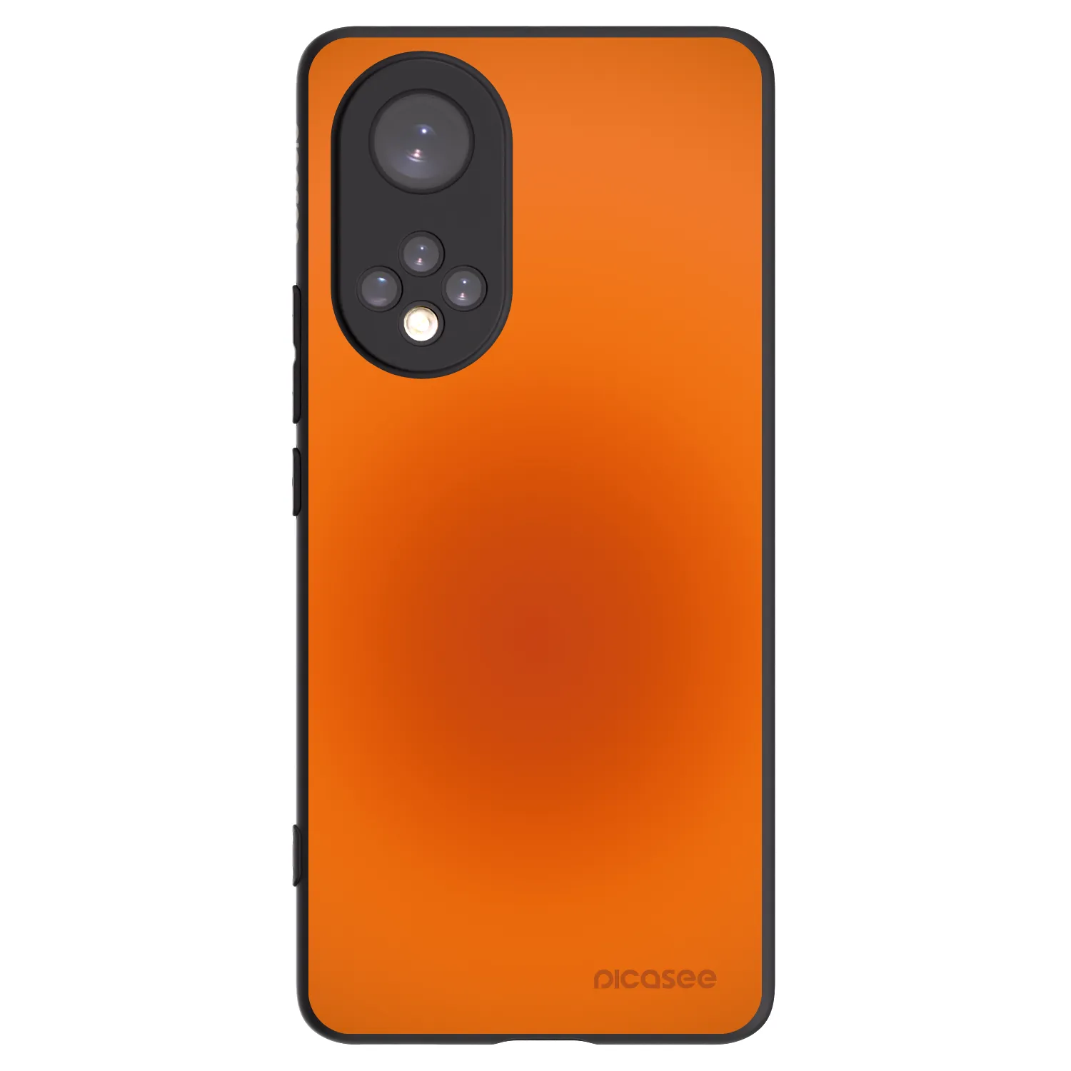 Picasee Μαύρη θήκη σιλικόνης για Huawei Nova 9 - Heat Core
