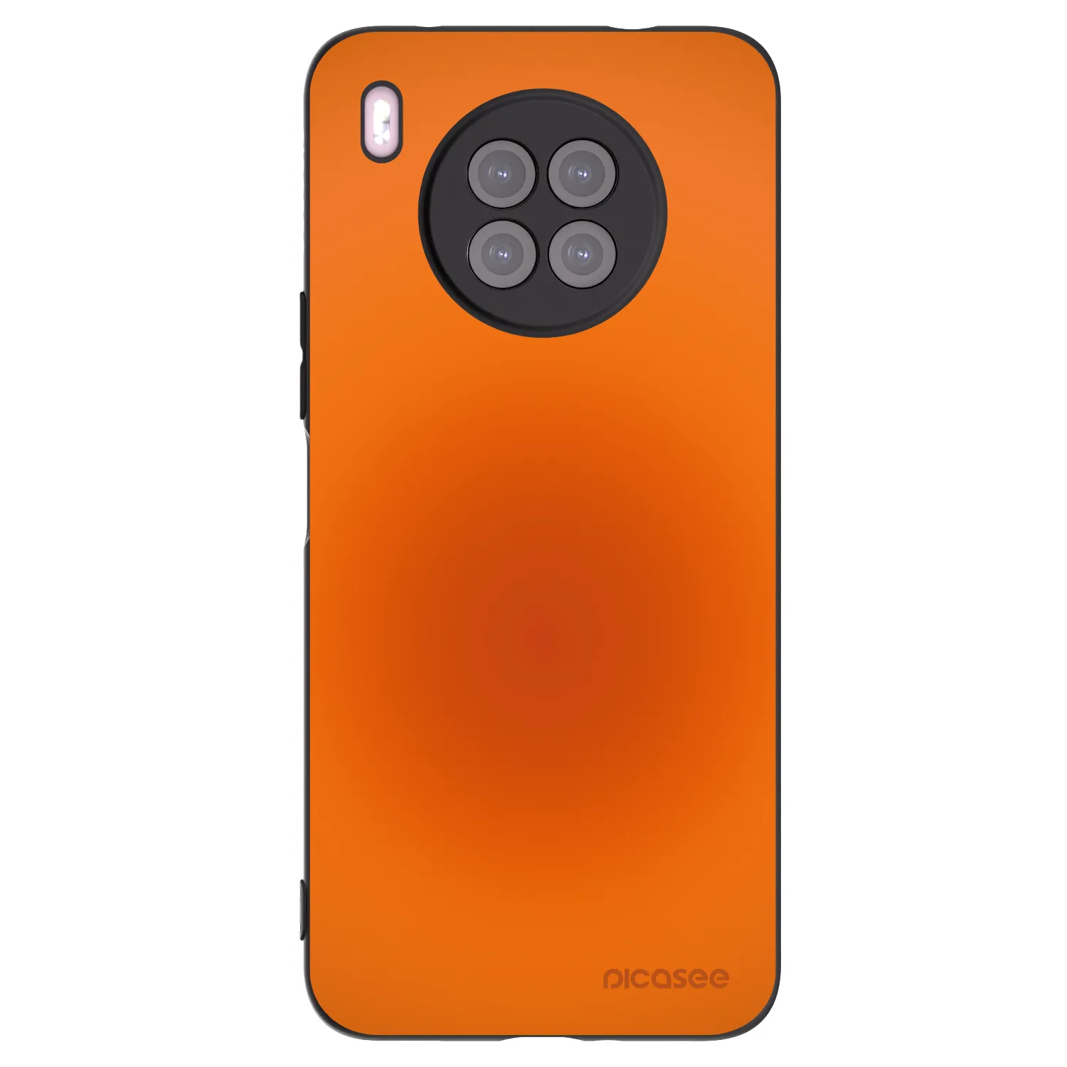 Picasee Μαύρη θήκη σιλικόνης για Huawei Nova 8i - Heat Core