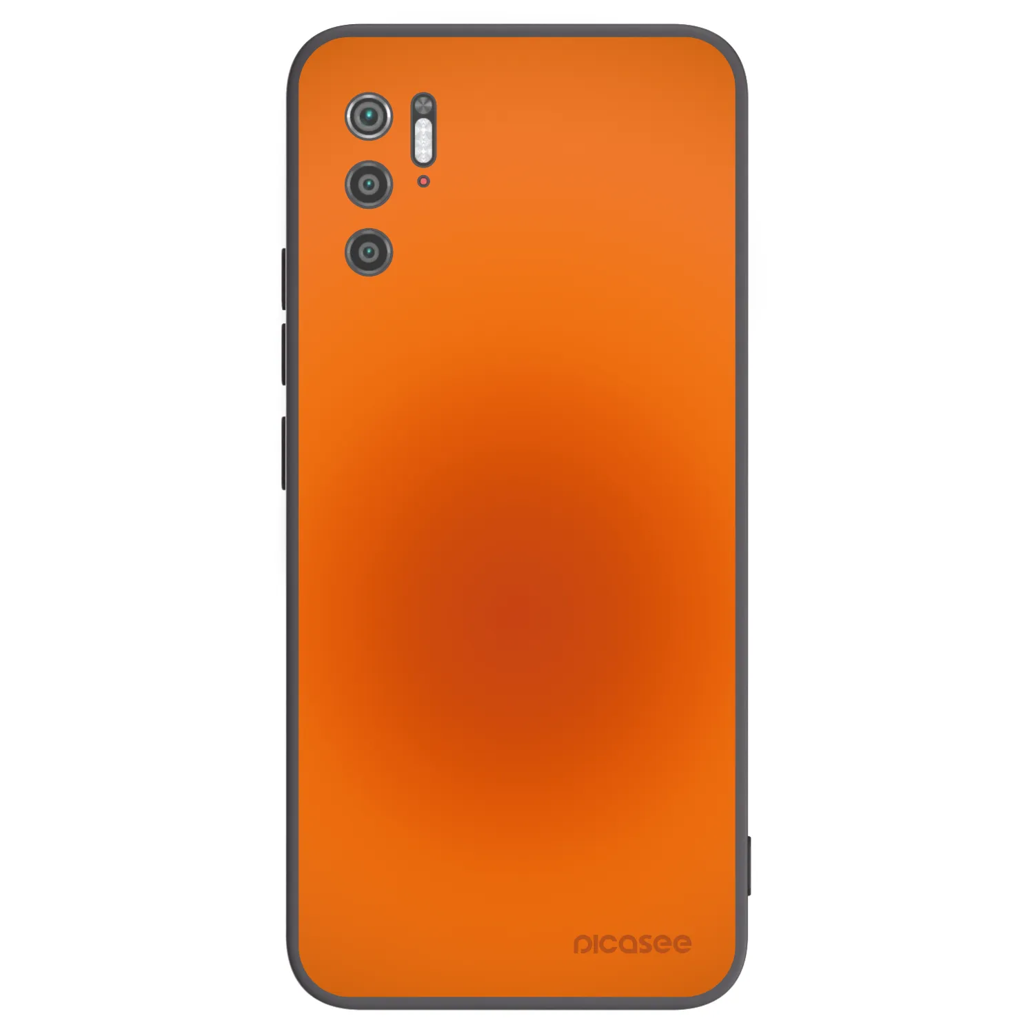 Picasee Μαύρη θήκη σιλικόνης για Xiaomi Poco M3 Pro 5G - Heat Core