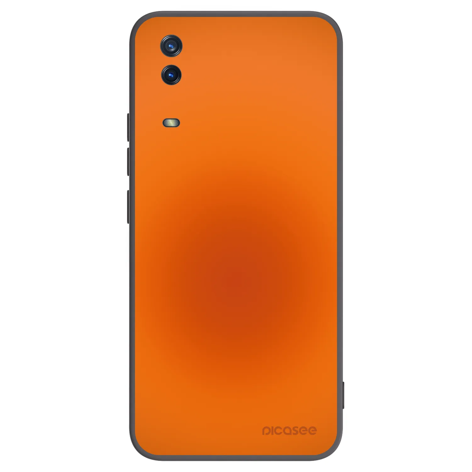 Picasee Μαύρη θήκη σιλικόνης για Vivo Y11s - Heat Core